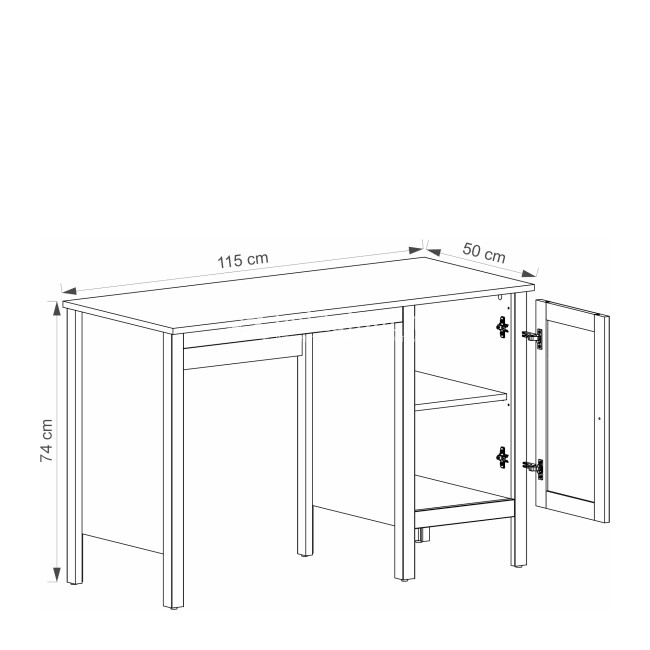 Rašomasis stalas OLE 1D/115