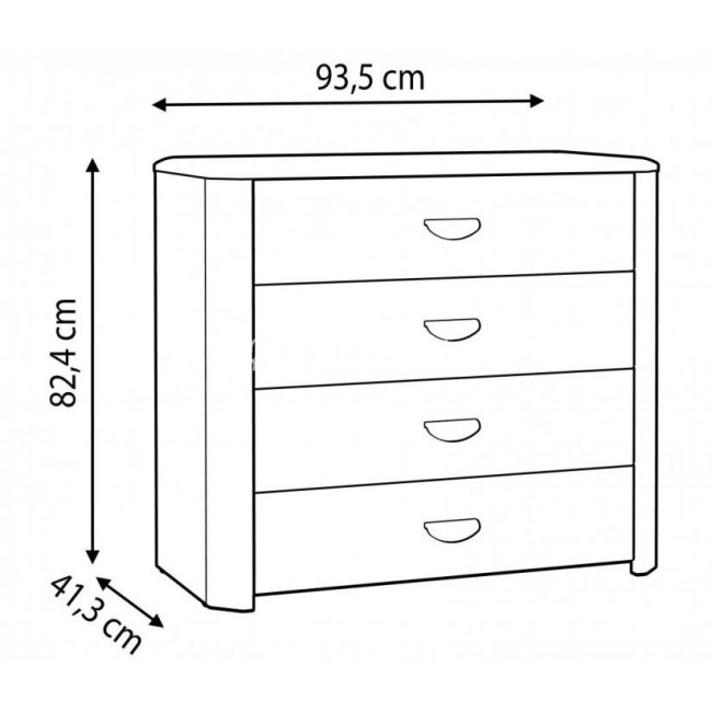 Komoda FOHEY HEYK211