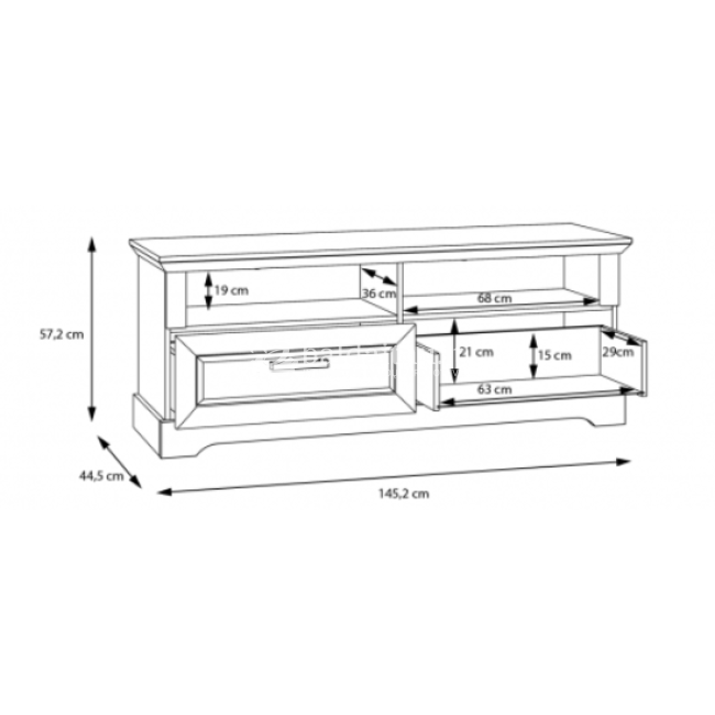 Tv spintelė CORTELLA CHXT2211