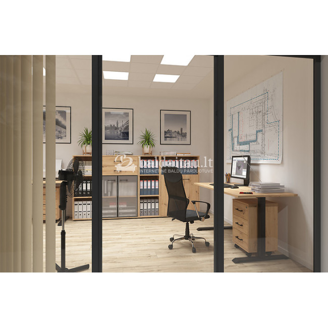 Biuro stalas SPACE OFFICE BIU/160/70/A-DASN