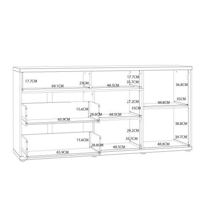 Komoda ELATHA ETHK231R