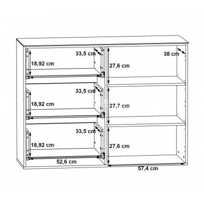 Komoda TACJUS TXCK224