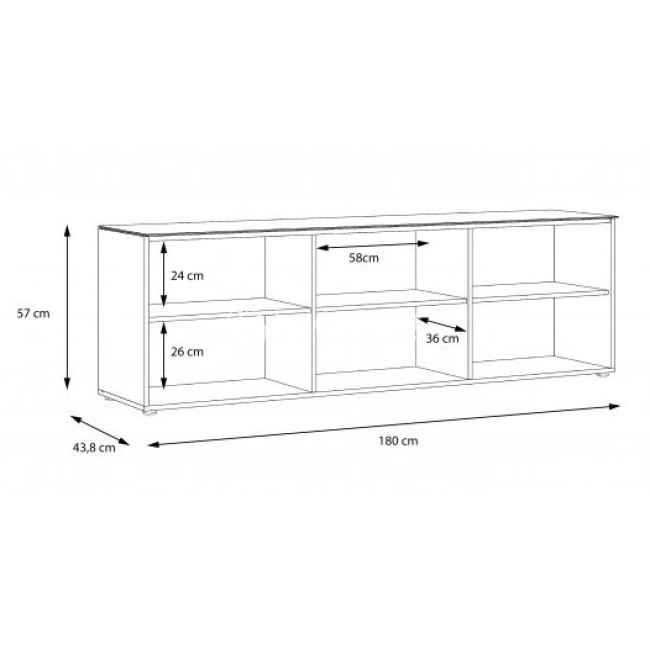 Tv spintelė TACJUS TXCT231