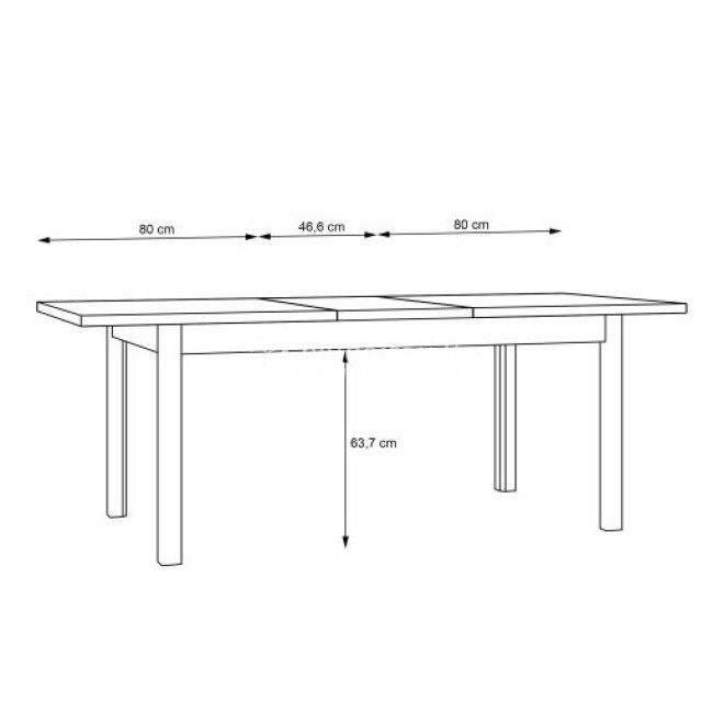 Išskleidžiamas stalas JOKKAZ TBLT7029