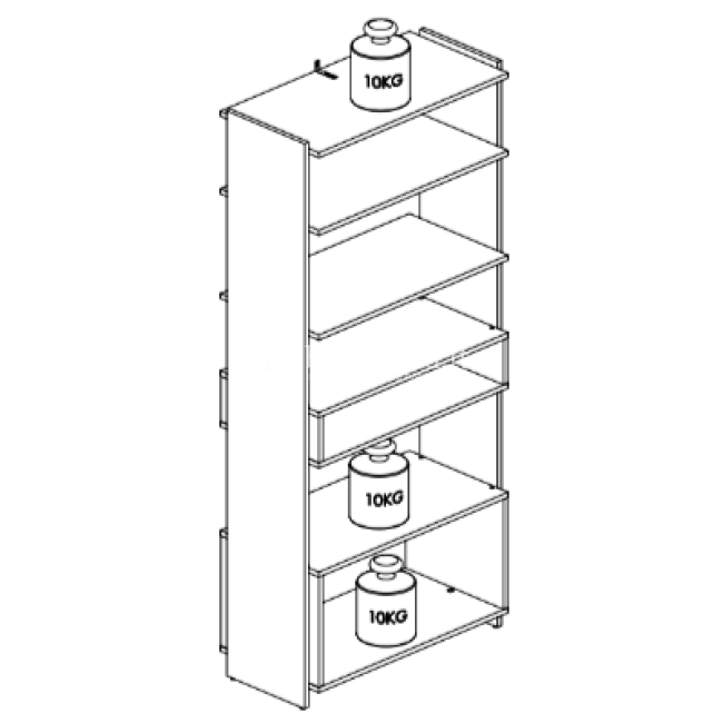 Pastatoma lentyna TRIS 04