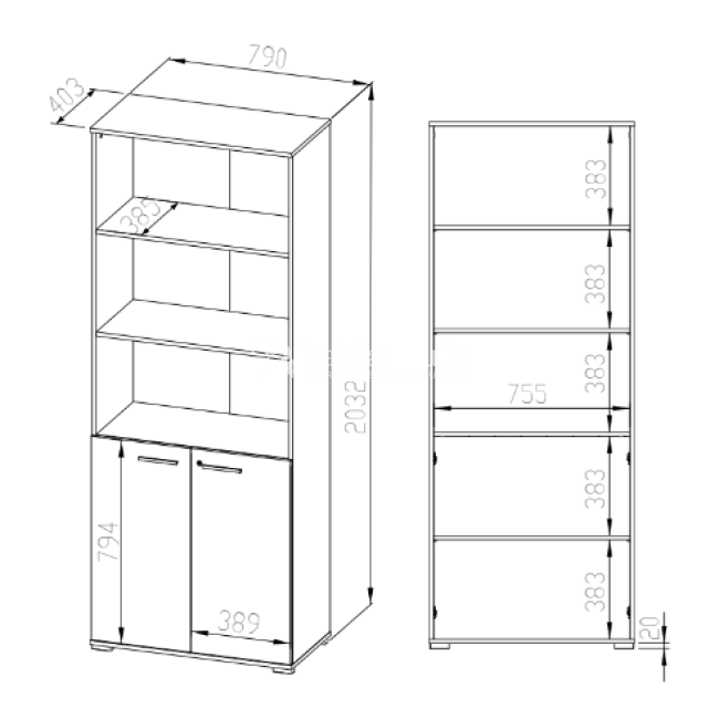 Pastatoma lentyna OPTIMAL 04