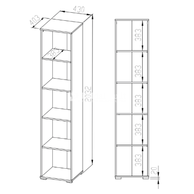 Pastatoma lentyna OPTIMAL 07