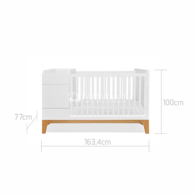 Lova UP 70x120 prailginama iki 70x160 B