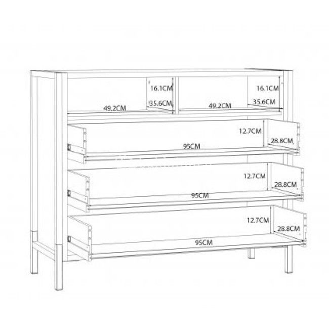 Komoda ORIENTAL TREE HUDK212