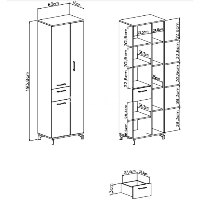 Spintelė MADISON B MD2