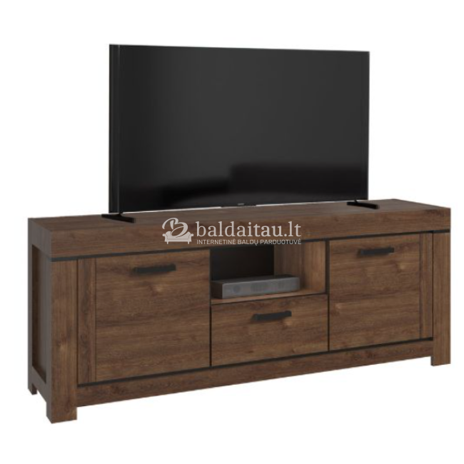 TV spintelė BRASS 2D1S