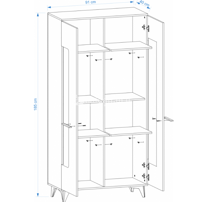Vitrina FRIDA W2D W