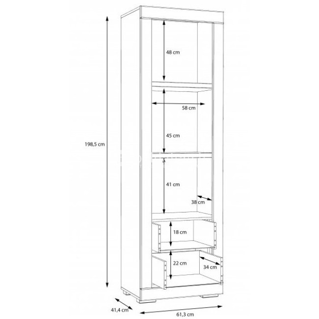 Pastatoma lentyna SNOW SNWR72