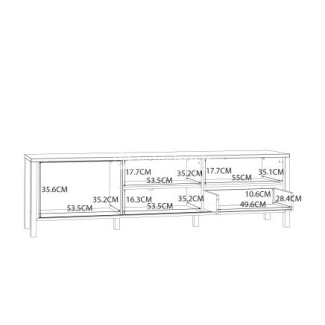 Tv spintelė JYTANA JTNT133L