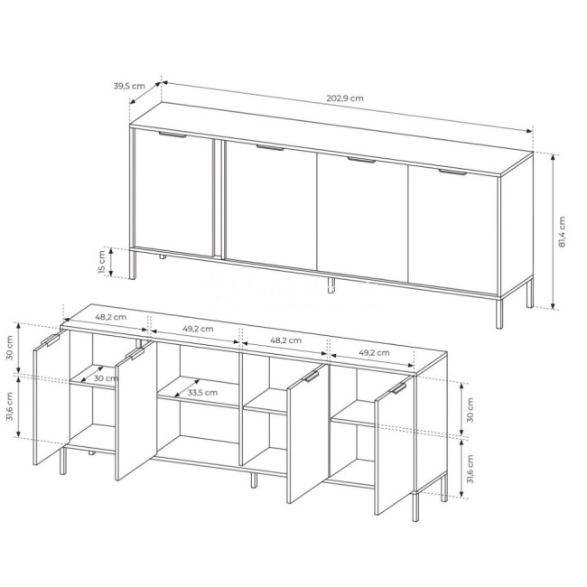 Komoda LARS 203 4D