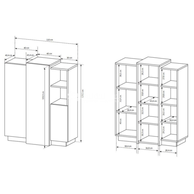 Komoda 3D 3D