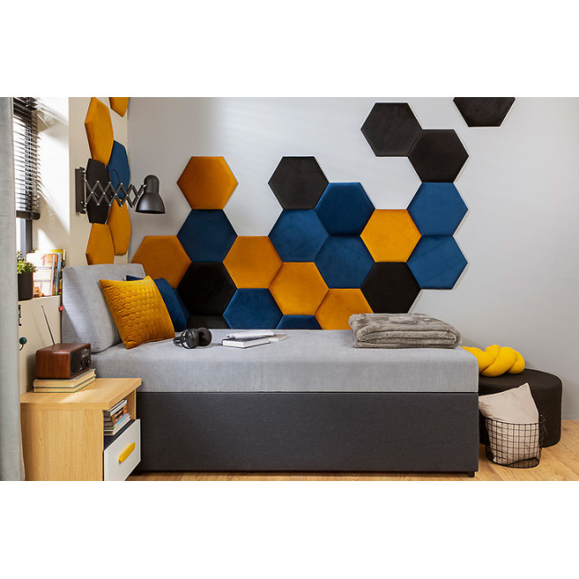 Minkšta sienų plokštė Hexagon 40x34,6 G