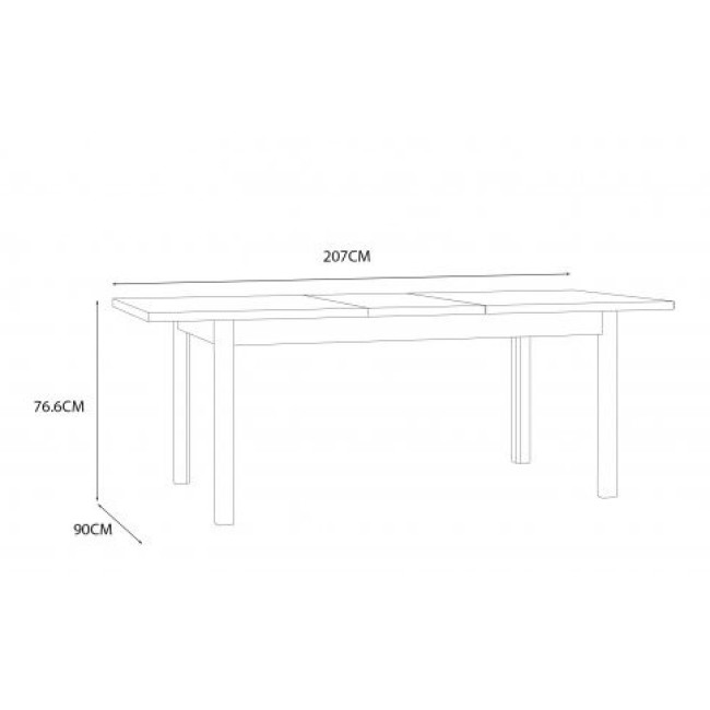 Išskleidžiamas stalas JYTANA TBLT7029