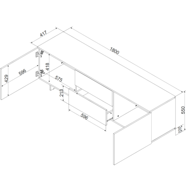 Tv spintelė ALMA 2D2S