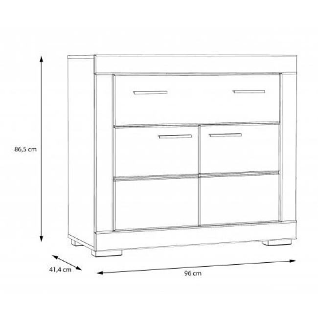 Komoda SNOW SNWK22